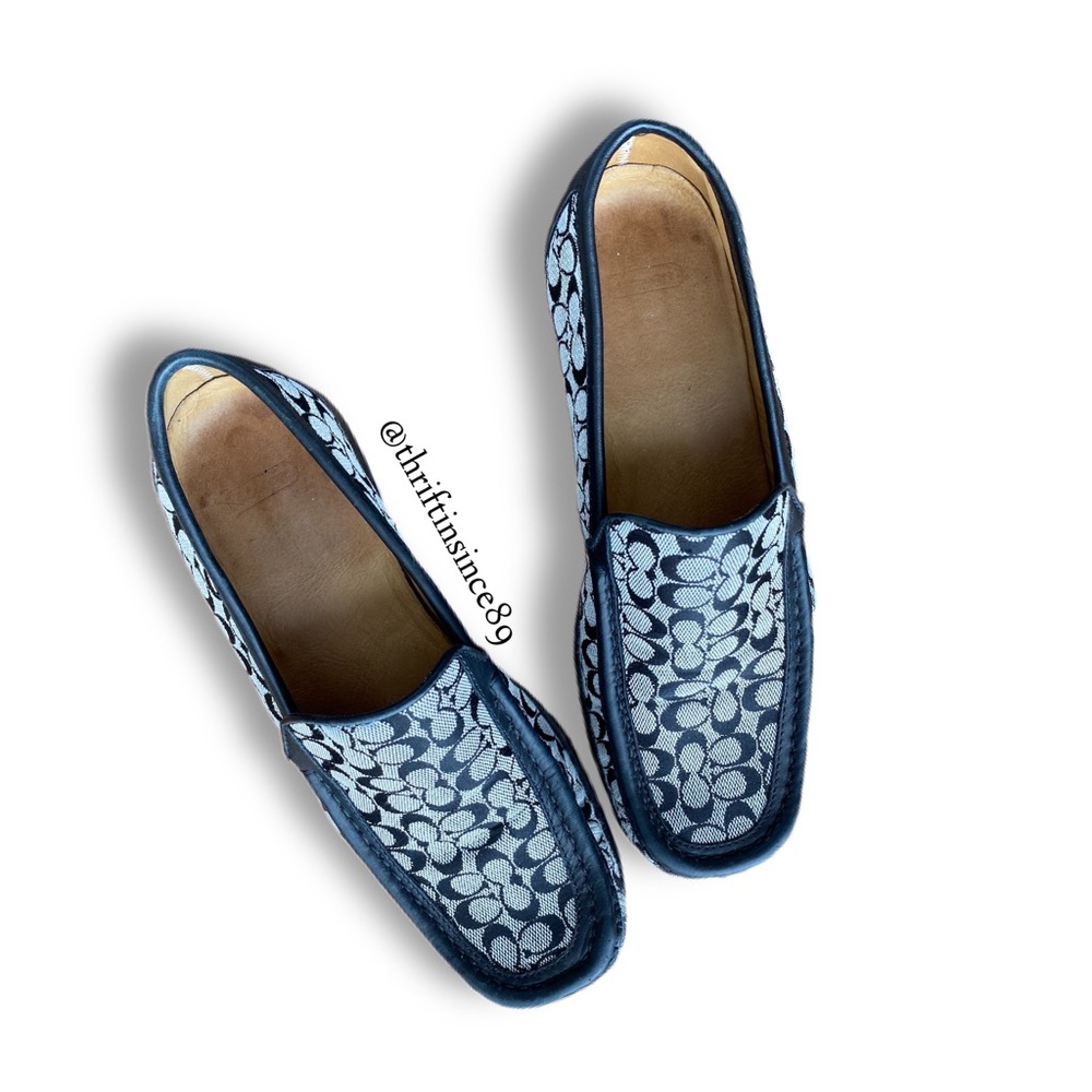 🚫SOLD🚫COACH Preppy Vance signature loafers Women's 8B VTG